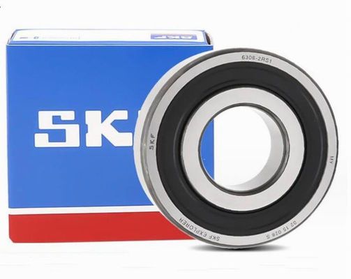6306 2RS SKF 密閉深溝球軸承 30x72x19mm 定数静電荷 (Cor) 15.2 KN