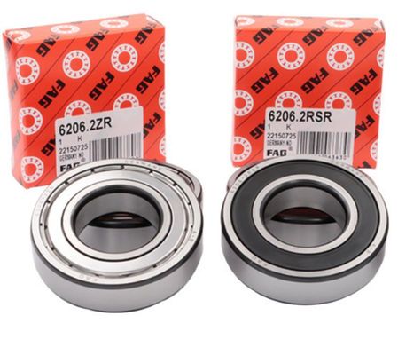 FAG 6206 密閉深溝ボールベアリングID 30mm 薄壁工業機械用