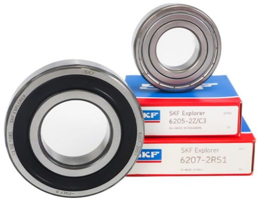 6207 2RS1 SKF 深溝ボールベアリング ブラスケージ型 重荷用