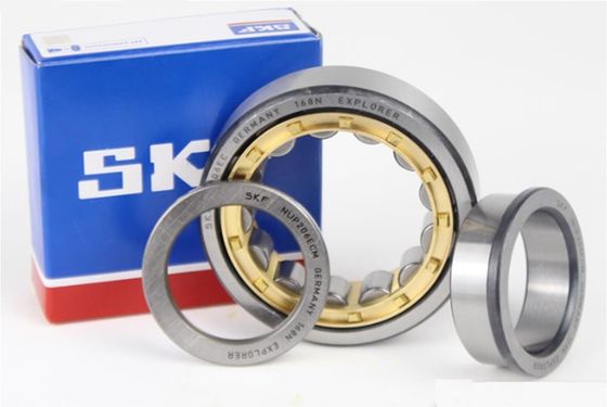 SKF NUP206ECM 0.214kgと鋼の檻を持つ円筒型ローラーベアリング