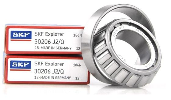 30206 Skf 角型ローラーベアリング 30mm ID 切断可能 耐久性のあるベアリング鋼製