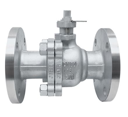 鋳造 柔らかい密閉ボールバルブ フレンジ合同 PTFE バルブシート材料 1.6MPa 圧力