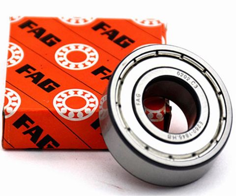 FAG 6202 深溝ボールベアリング 15x35x11mm