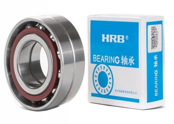 HRB 7012AC 密封した角形接触ボールベアリング 60x95x18mm